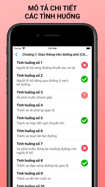 120 Tình Huống Mô Phỏng GPLX screenshot-4