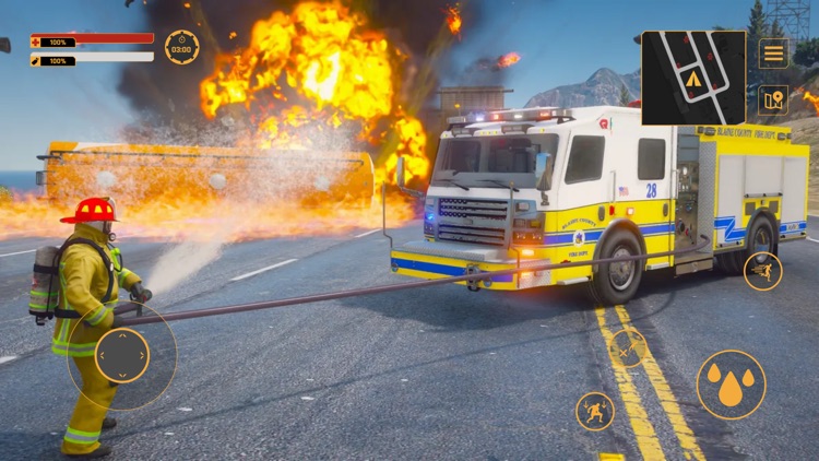 Fire Engine Truck Driving : Emergency Response::Appstore