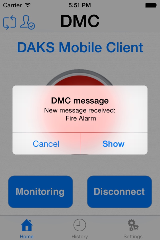 DMC - DAKS Mobile Client screenshot 2