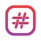 Hashtag is created by placing a pound sign # (aka hash character) in front of a word or unspaced phrase