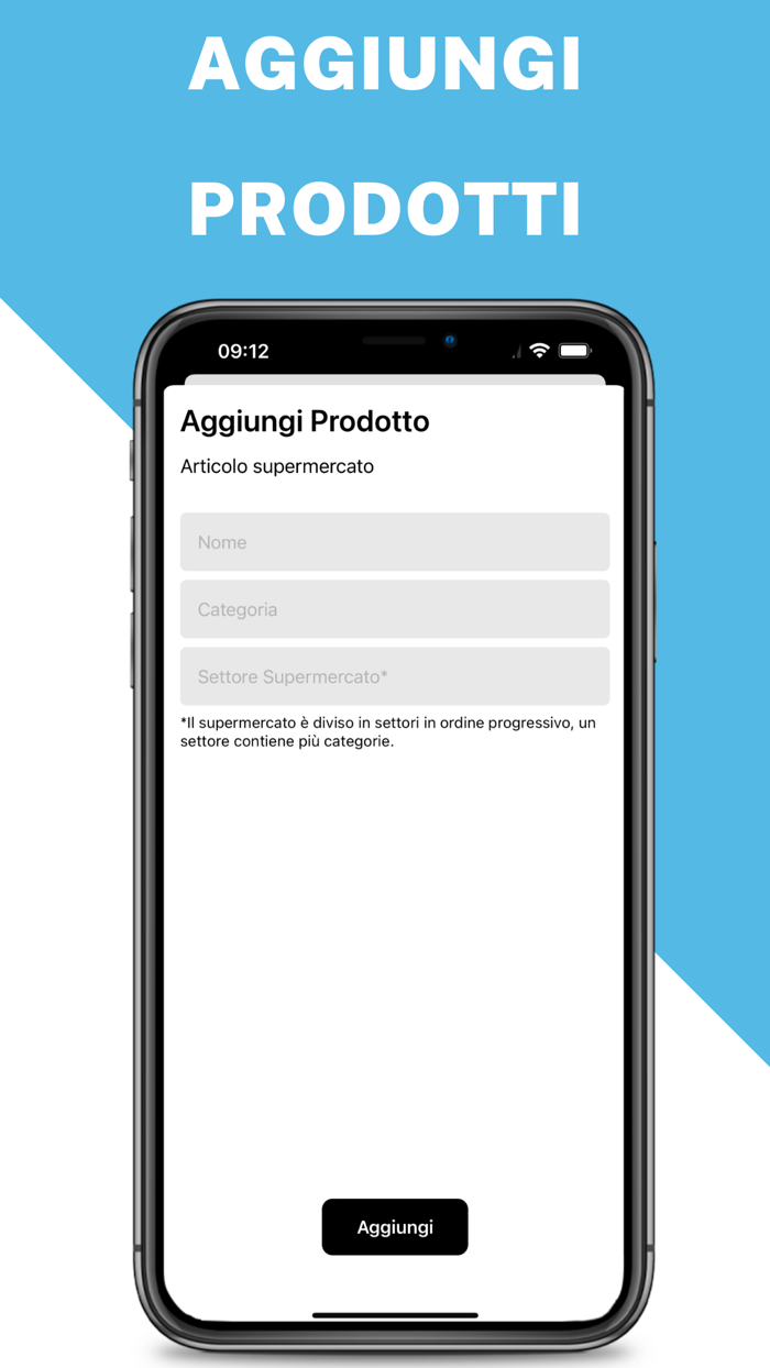 Spesa - Lista Ordinata