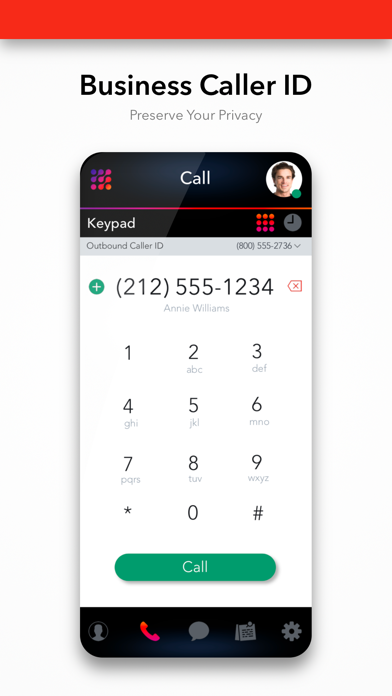 2nd Line Business Phone Number Screenshot