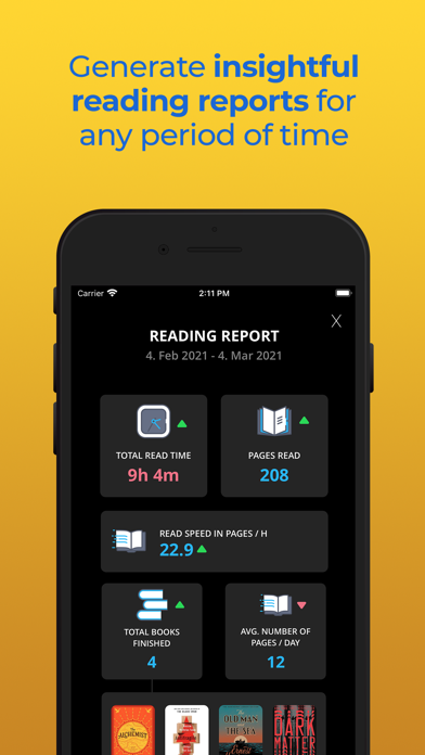 Bookly - Book tracker library Screenshot