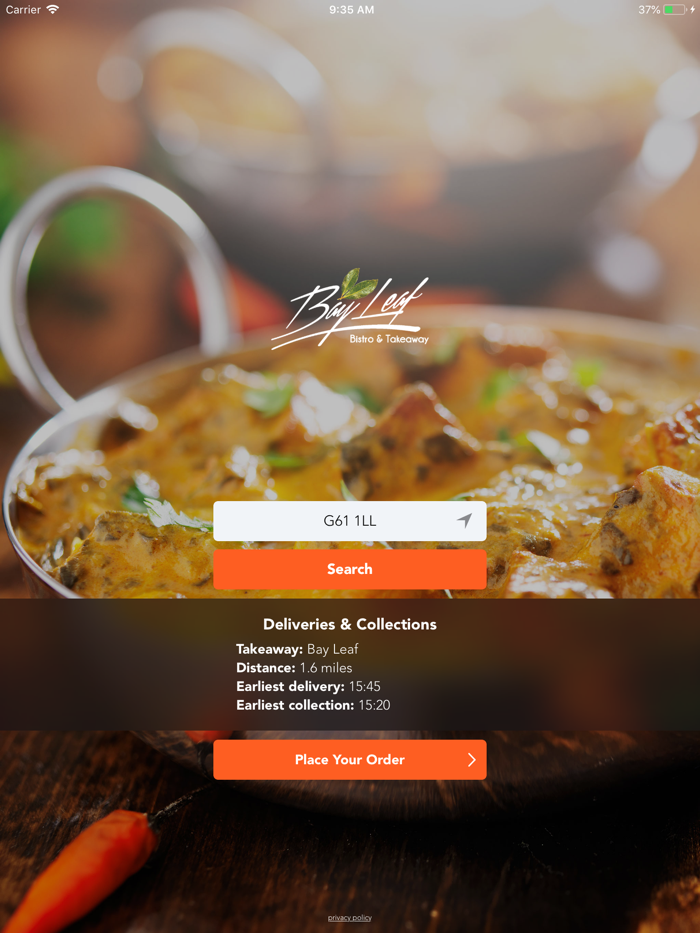 Bay Leaf Bistro  Takeaway