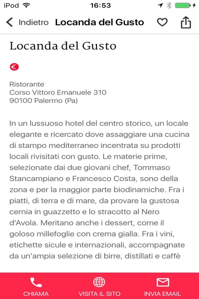 Italia– Ristoranti e trattorie screenshot 2