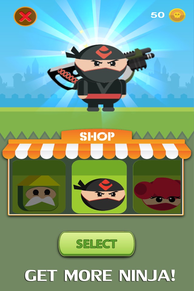 Cannon Ninja - Hero Battle screenshot 3