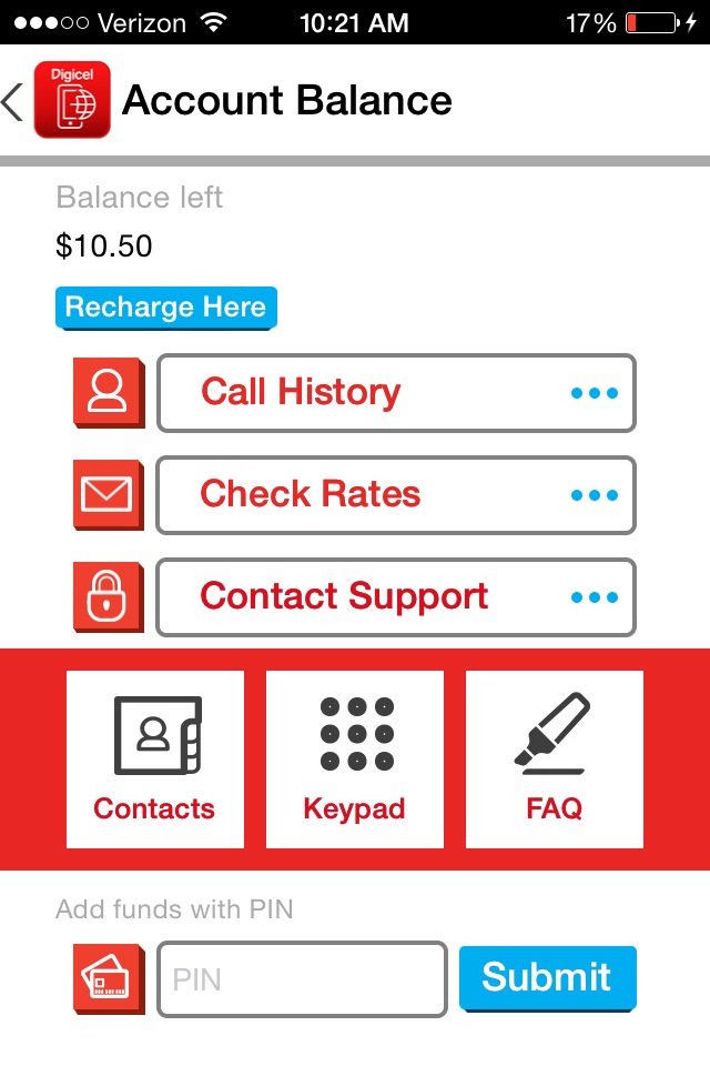 Digicel Call International screenshot 3
