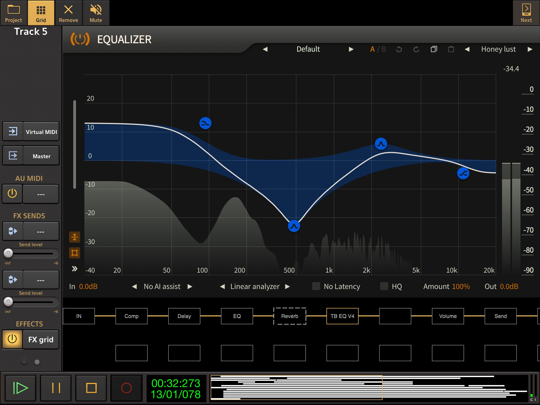 Audio Evolution Mobile Studio screenshot 4