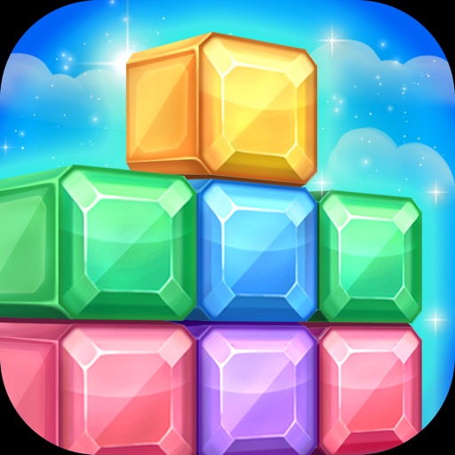 Jewel Block Puzzle Brain Game Icon