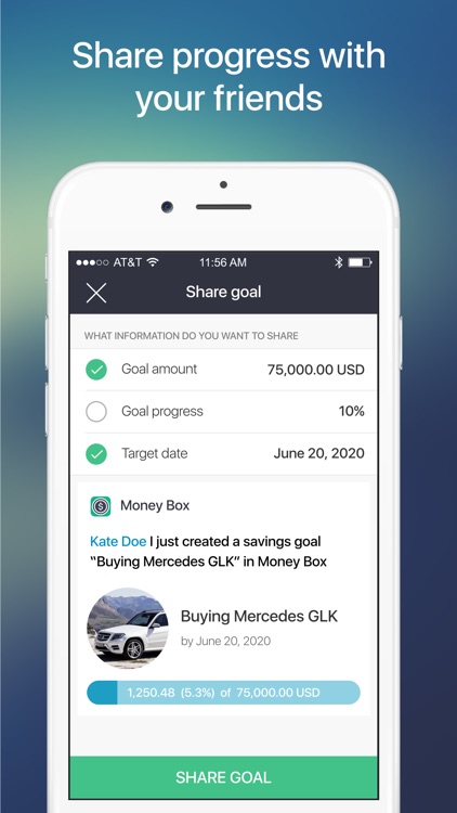 Money Box - Savings Goals App screenshot-5