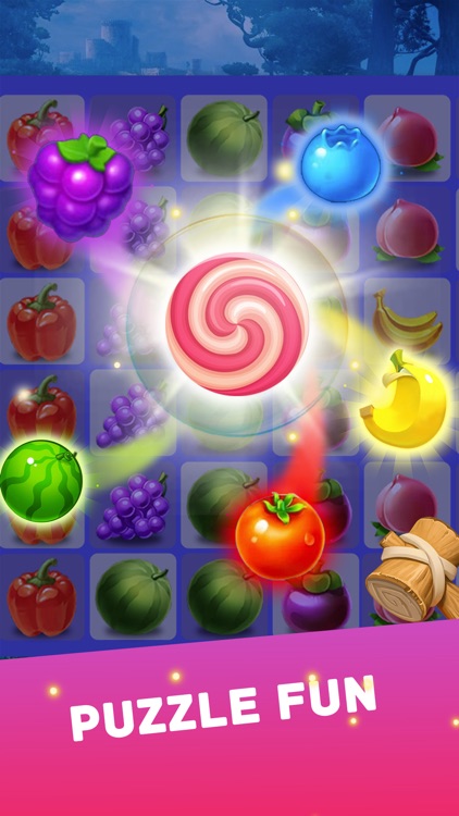 Fruits Blast Crush-Puzzle Game