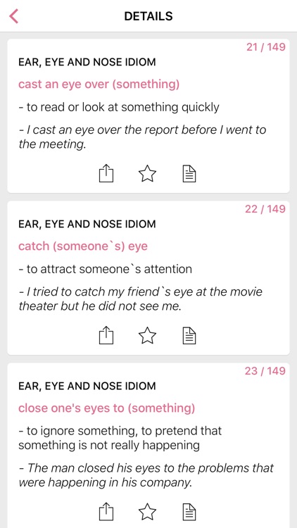 Time Eyes idioms in English