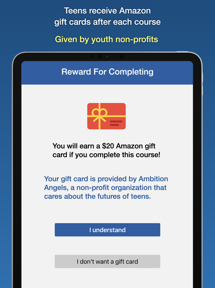 Ambition - Learn and Earn