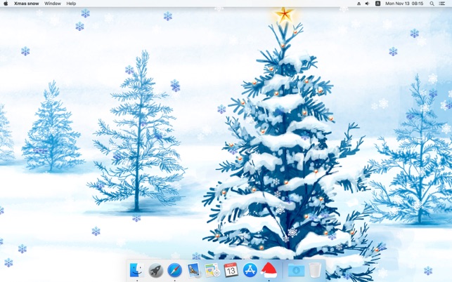 ‎Xmas snow Screenshot