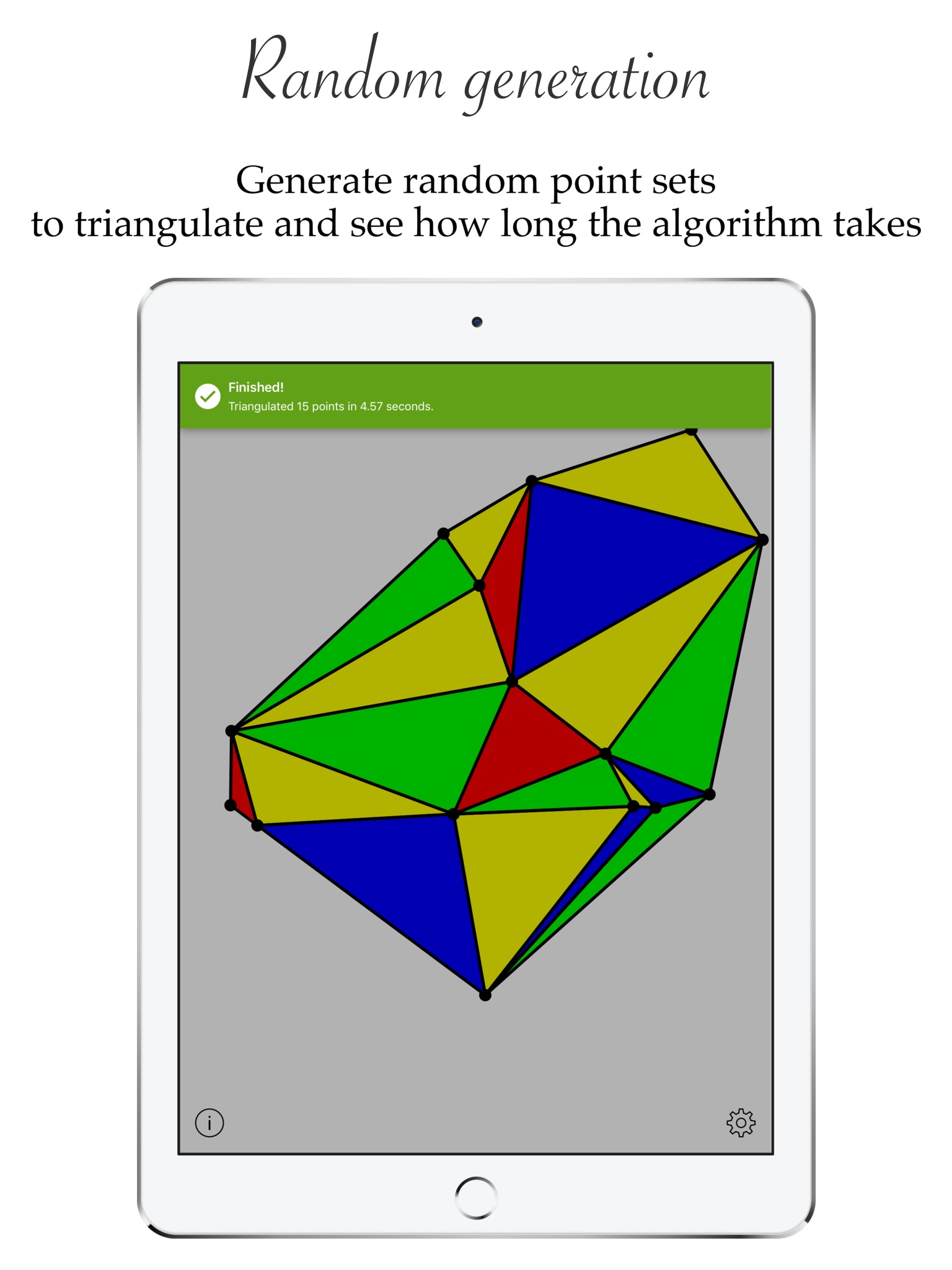 Delaunay Triangulator screenshot 3