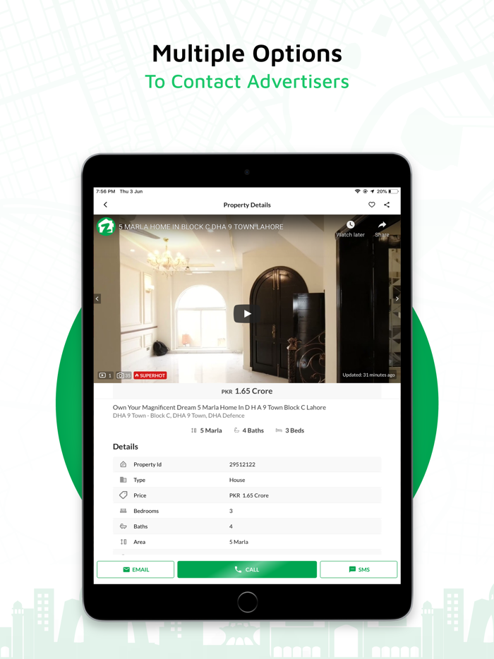 Zameen No. 1 Property Portal