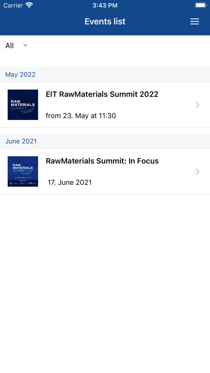 EIT RawMaterials Events