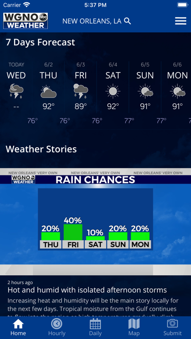 WGNO ABC26 Weatherのおすすめ画像5