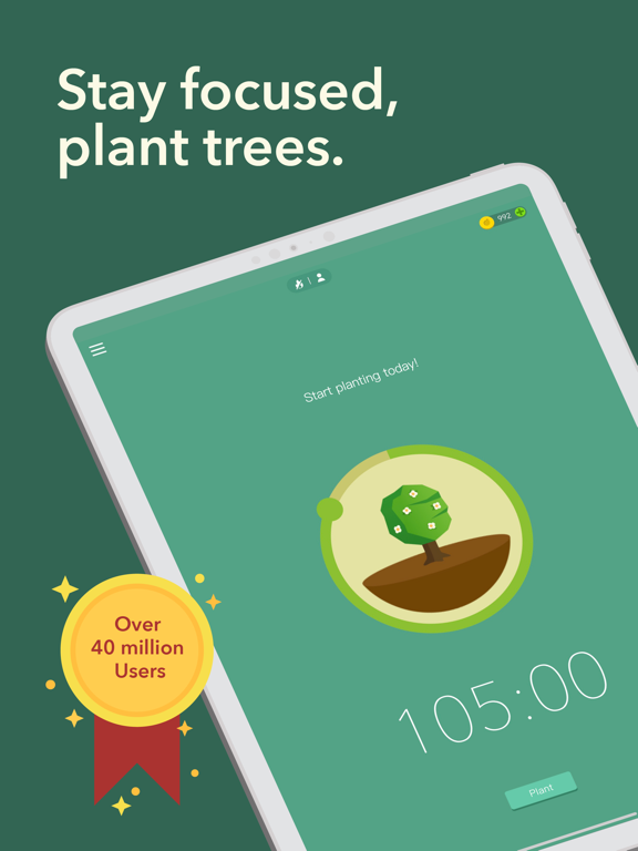 Forest - Your Focus Motivation iPad app afbeelding 1
