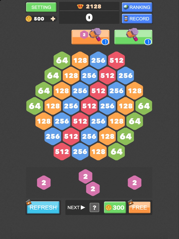 2048 - Merge Number Puzzle screenshot 2