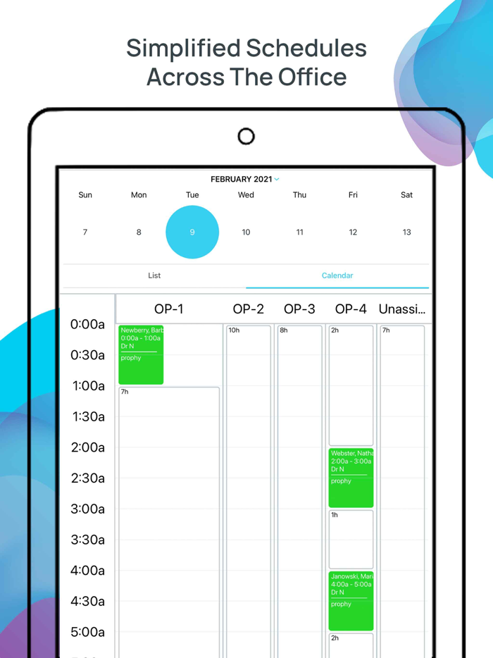 Weave - Text, Call  Schedule