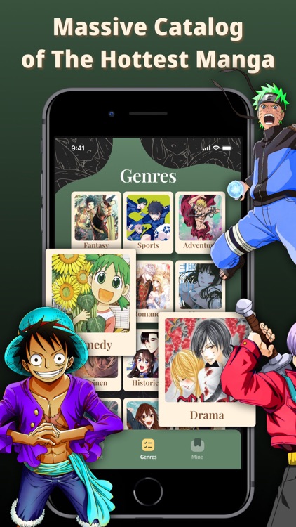 Manga Reader: Comics & Novels screenshot-0