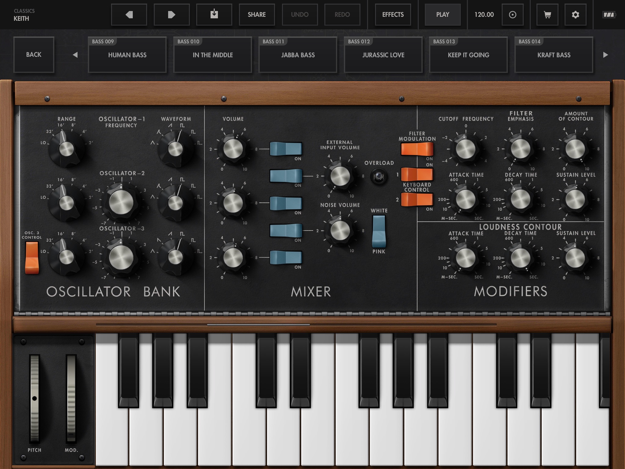 Minimoog Model D Synthesizer screenshot 3