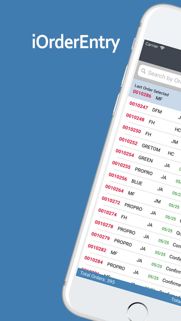 iOrderEntry