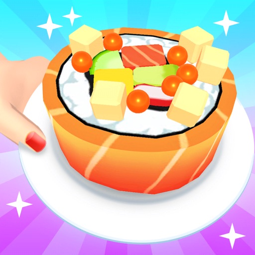 Sushi Stack 3D Icon