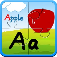 Alphabet ABC jigsaw flash card