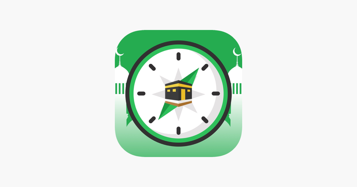 ‎Qibla Compass Prayer Times on the App Store