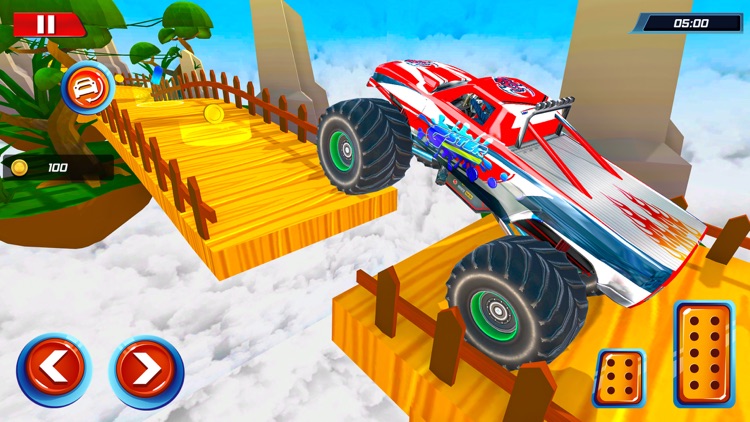 Monster Truck Stunt Racing Sim screenshot-0