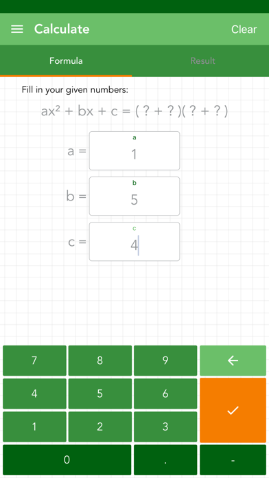 Factoring Quadratic Trinomials screenshot 4