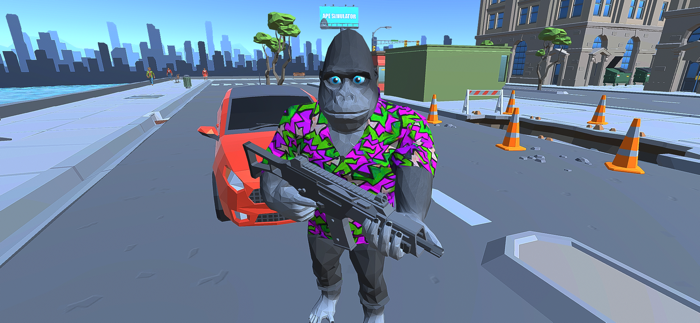 Ape Simulator - Destruction