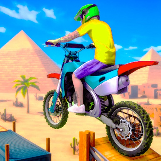 Dirt Bike Rider Stunts Race 3d Icon