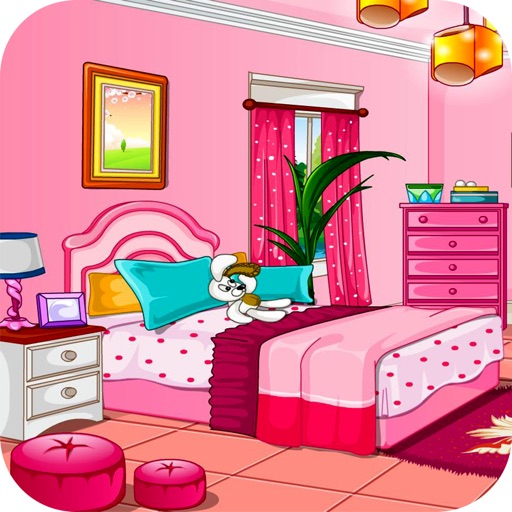 Girly room decoration game iOS App