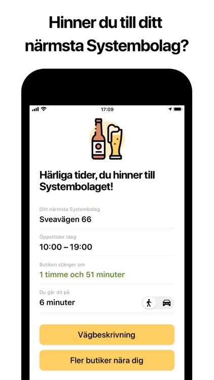 Hinner jag till Systemet?