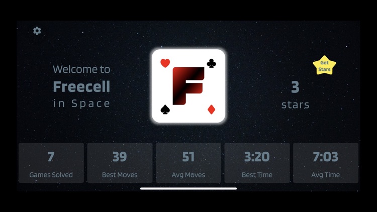 Freecell in Space screenshot-0