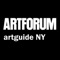 artguide NY is a partnership between Artforum and Artifacts