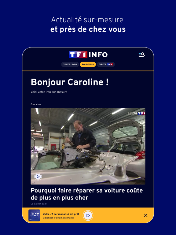 TF1 INFO - LCI : Actualités TF1 INFO - LCI : Actualités