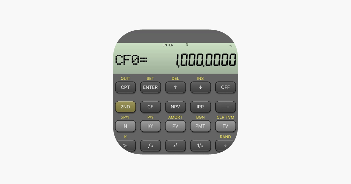 ‎BA Financial Calculator
