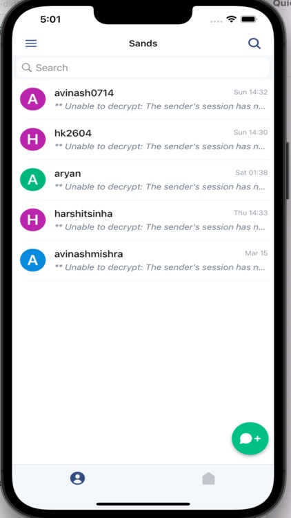 Sands Encrypted Chat App screenshot-3