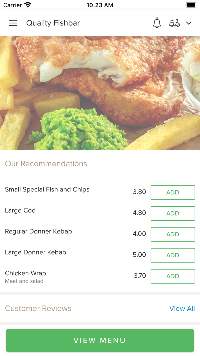 Quality Fishbar Clifton.