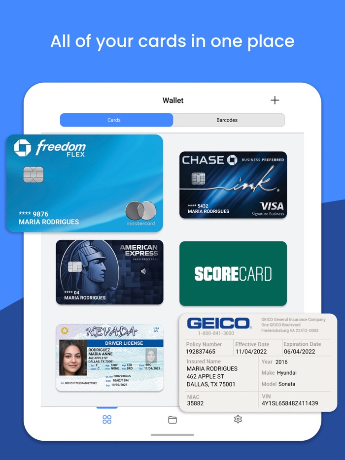 SwipeDex - Digital Card Wallet