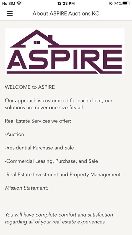 ASPIRE Auctions KC screenshot-3