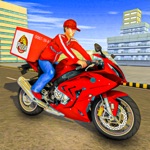 Fast Food Pizza Delivery Boy