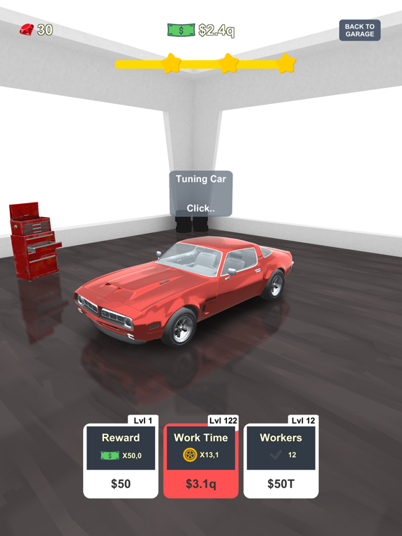 Idle Car Tuning: car simulator screenshot 3
