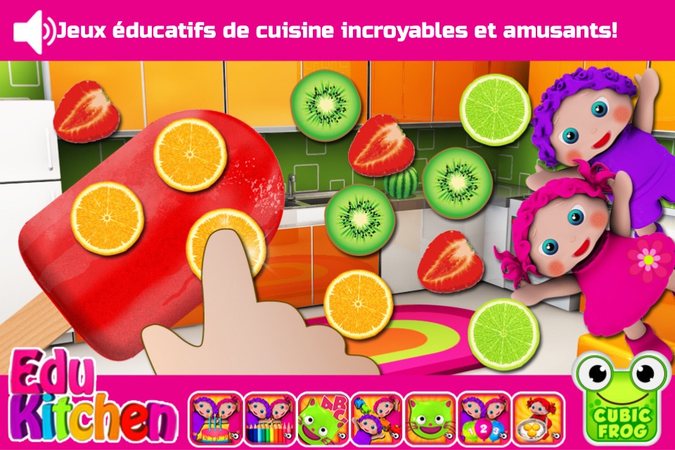 EduKitchen-Toddlers Food Games screenshot 2
