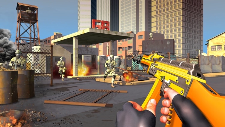 World war army strike 3D screenshot-3