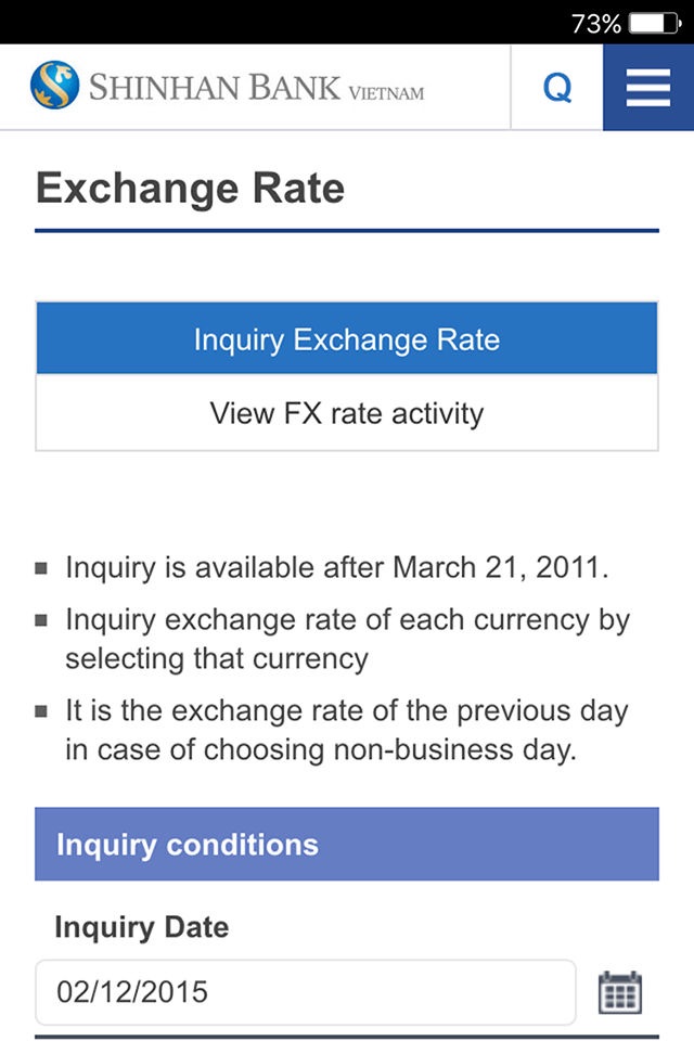 (Old)Shinhan Bank Vietnam screenshot 4